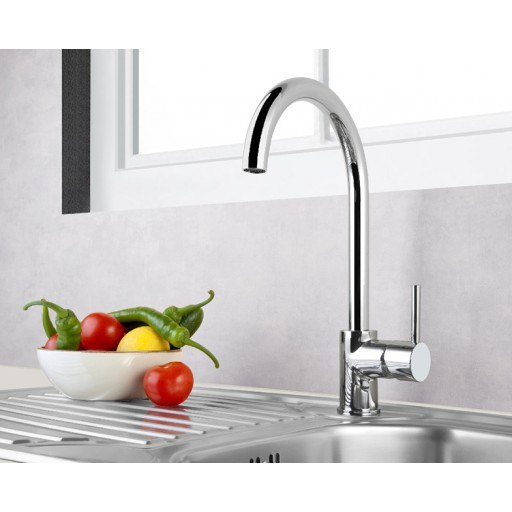 Смеситель для кухни VITRA Minimax S A42091EXP однорычажный хром